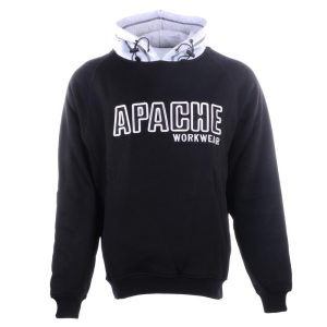 Apache Hooded Sweatshirt - Black