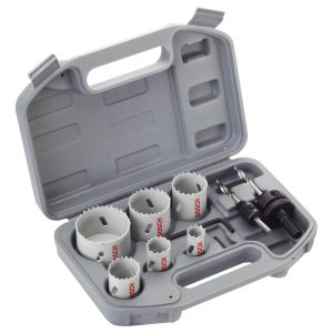 Bosch 9 Piece Plumbers Holesaw Set