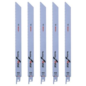 Bosch S 1122 BF Flexible for Metal Reciprocating Saw Blades - Pack of 5