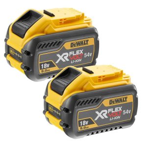 Dewalt DCB547-XJ 54V 9.0Ah XR FLEXVOLT Battery - Pack of 2