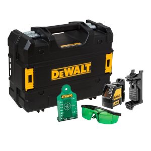 Dewalt DW088CGNT Professional Self Levelling Cross Line Green Laser & T-STAK Case