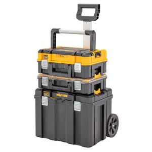 Dewalt DWST83411-1 TSTAK 2.0 Mobile Box Bundle with Organiser Cases & Deep Wheeled Storage Box