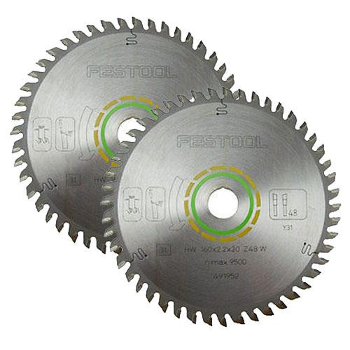 Festool 491952 160mm x 20mm 48T Wood Saw Blade