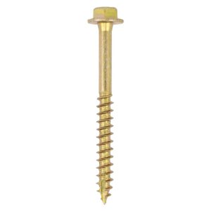 Timco 5.0mm Zinc Yellow Passivated Wood Screw Bundle - Pack of 1400