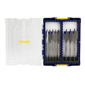 Irwin 8 Piece Speedbor Flat Bit Set