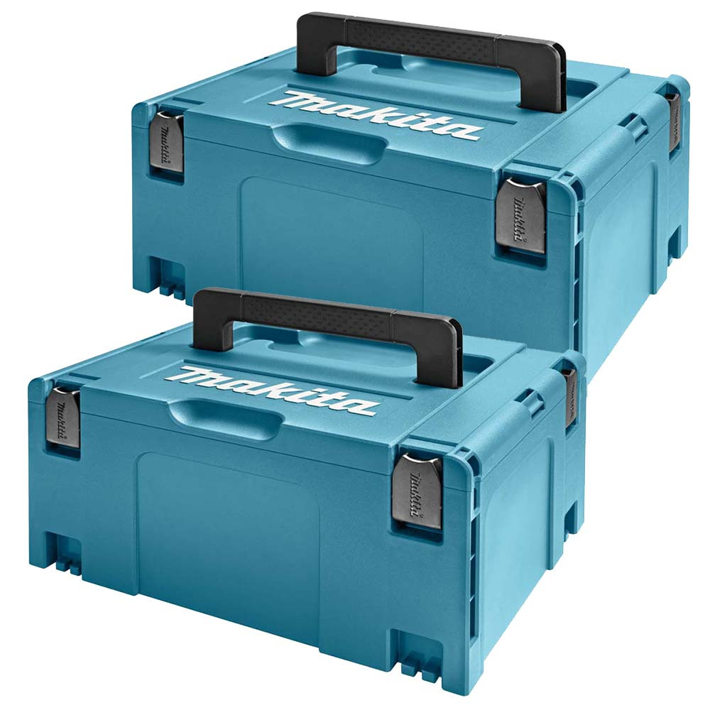 Makita MAKPAC 821551-8 Type 3 Large Connector Case - Pack of 2