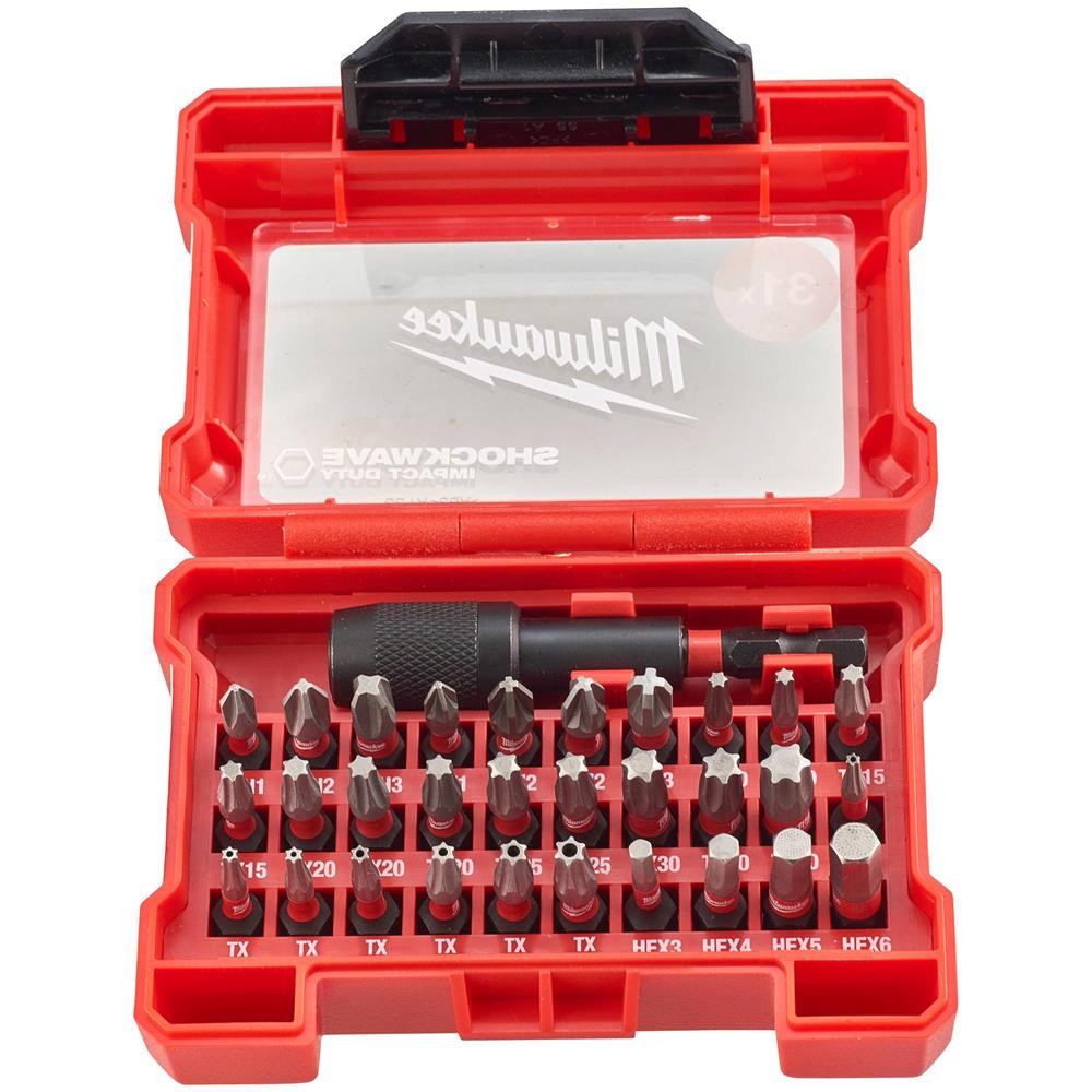 Milwaukee 31 Piece SHOCKWAVE Impact Duty Screwdriver Bit Set