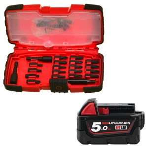 Milwaukee M18 B5 5.0Ah 18V Li-Ion Battery