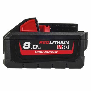 Milwaukee M18 HB8 8.0Ah 18V High Output Li-Ion Battery