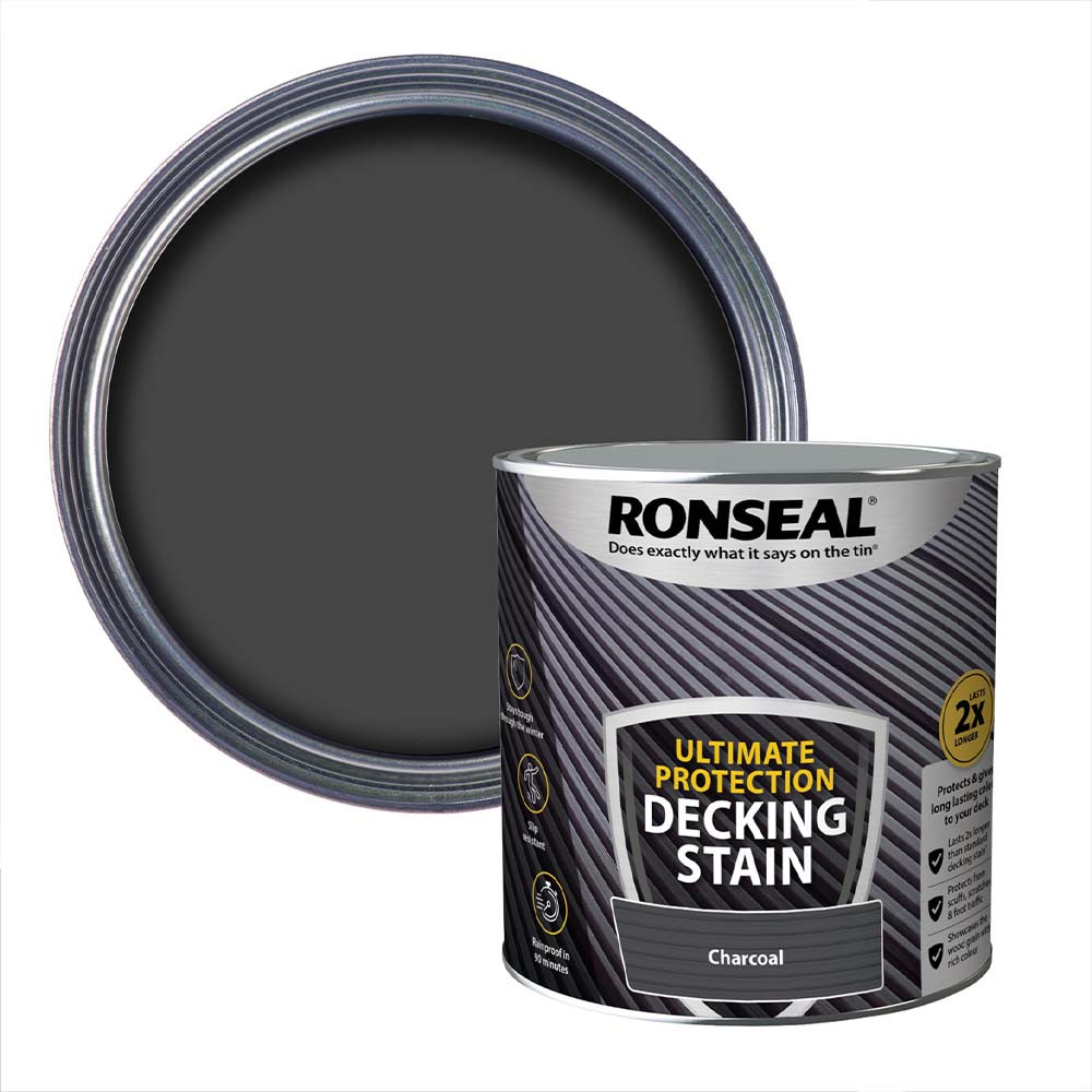 Ronseal Ultimate Protection Decking Stain 2.5L Charcoal