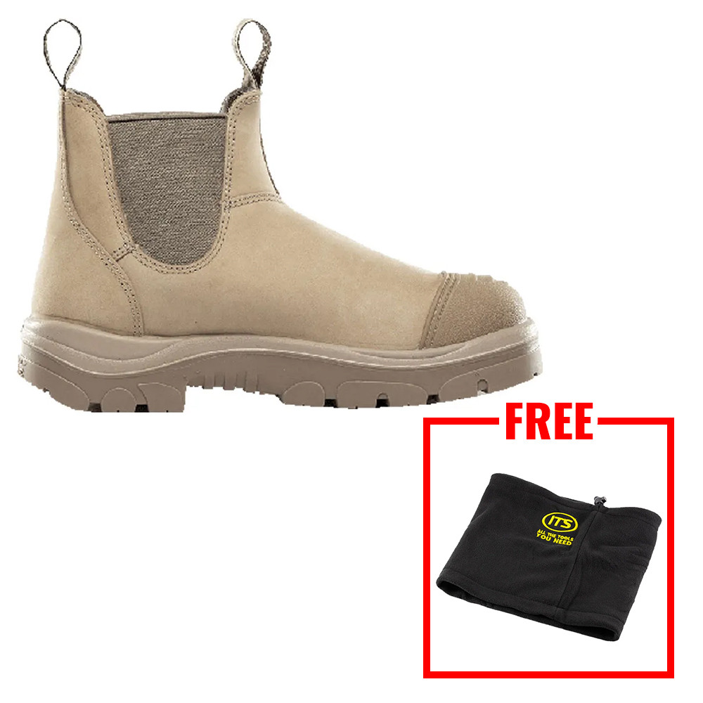 Steel Blue Hobart Scuff S3 Dealer Boots - Sand