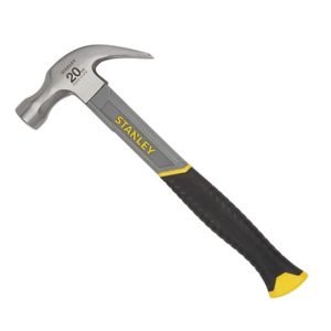 Stanley 20oz (0.57kg) Fibreglass Claw Hammer