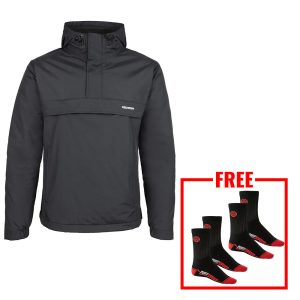 TuffStuff Sutherland Unlined Windbreaker - Black
