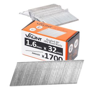 Vaunt 32mm 16g 20° Angled Brad Nails - Pack of 1700