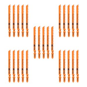 Vaunt Precision Wood Cutting (T144DP) Jigsaw Blades - Pack of 25