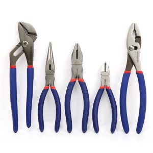 WORKPRO WP201017 5 Piece Pliers Set